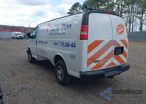 2016 Chevrolet Express 2500 Work Van from USA, damaged, VIN 1GCWGAFF7G1125671